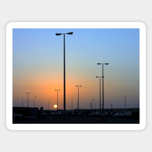 Jeddah Sunset Sticker